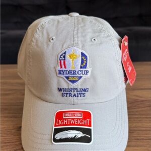 American Needle Gray Cap with Flag Embroidery